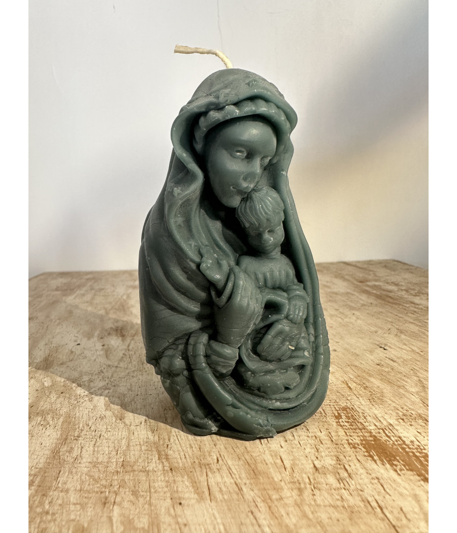 Bougie Vierge Marie dans un...